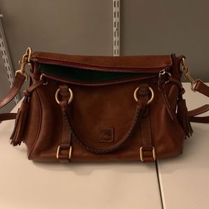 Dooney & Bourke Florentine Satchel Chestnut Brown